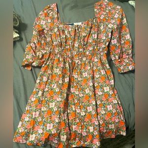 J Crew Liberty fabric minidress, NWOT, 18